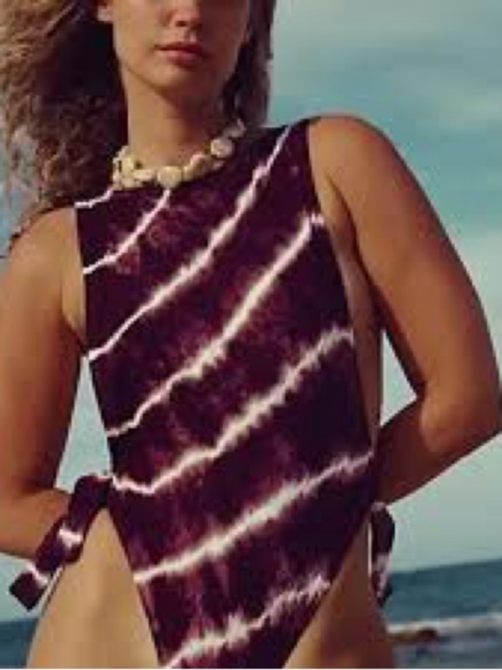 Free People The Pamela Printed One Piece